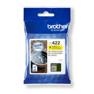 Brother Encre LC422Y LC-422Y Jaune