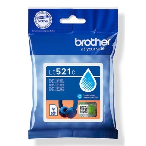 Brother Encre LC521C LC-521C Cyan