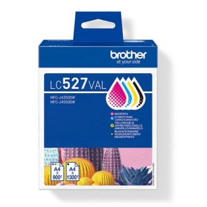 Brother Encre LC527VAL LC-527VAL BK C M Y