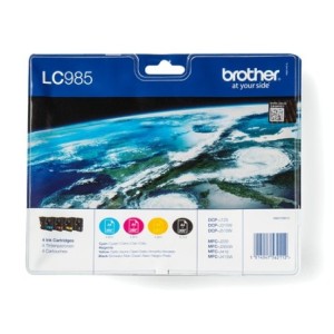 Brother Encre LC985VALBP LC-985VALBP Multipack BK C M Y
