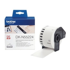 Brother Étiquette DKN55224 DK-N55224 Blanc