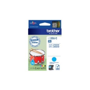 Brother Encre LC22UC / LC-22UC Cyan
