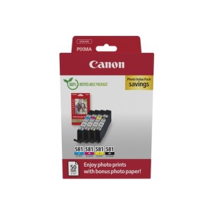 Canon Encre 2106C006 / CLI-581 Multipack BK,C,M,Y