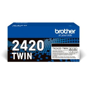 Brother Toner TN2420TWIN TN-2420TWIN XL Doppelpack Noir