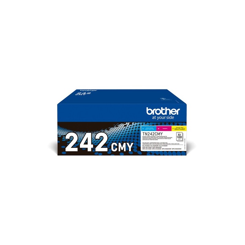 Brother Toner TN242CMY TN-242CMY Multipack C M Y
