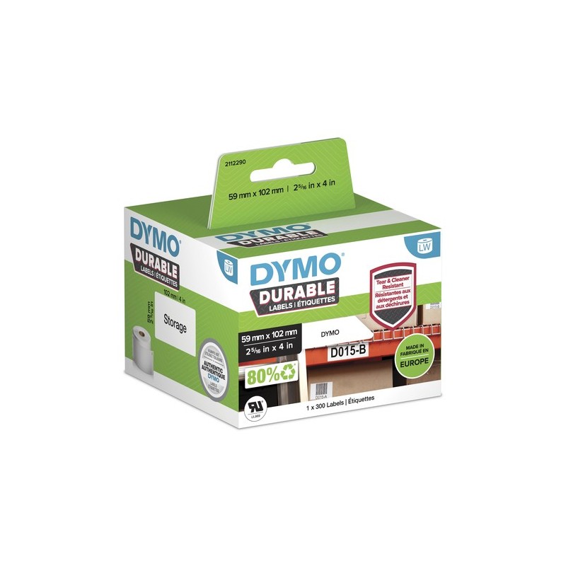 Dymo Étiquette 2112290 Blanc