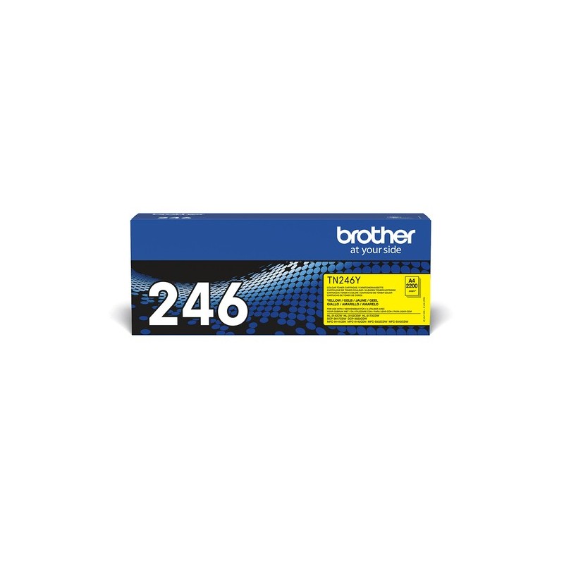 Brother Toner TN246Y TN-246Y XL Jaune