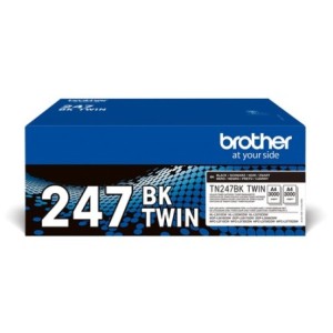 Brother Toner TN247BKTWIN TN-247BKT XL Doppelpack Noir