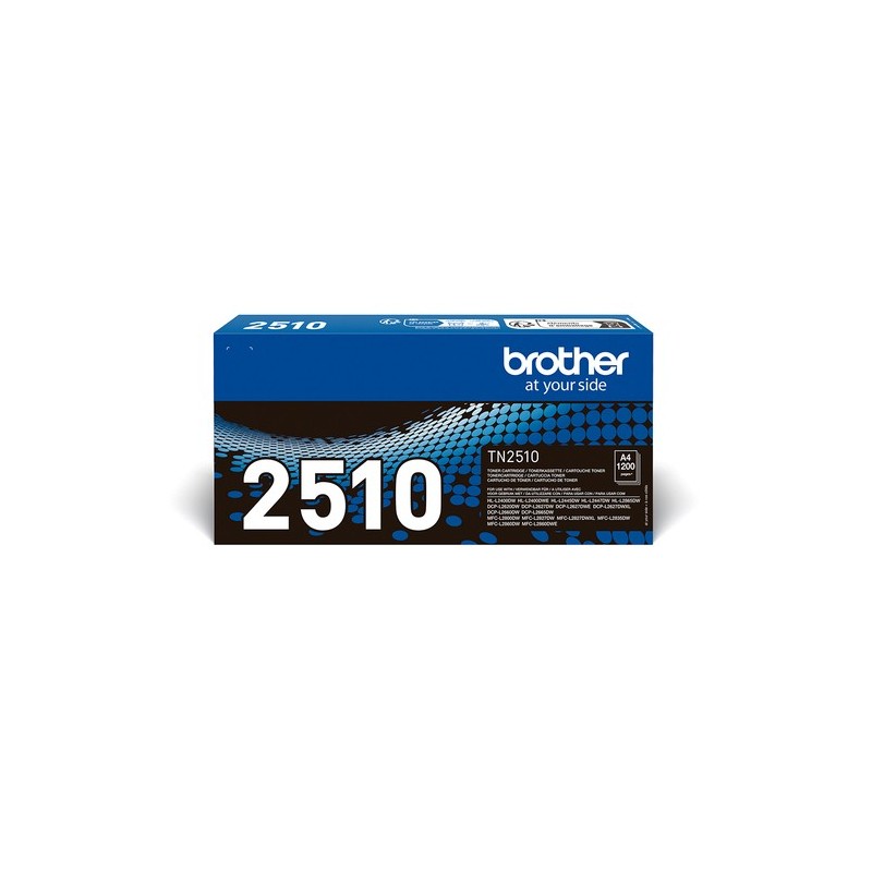 Brother Toner TN2510 TN-2510 Noir