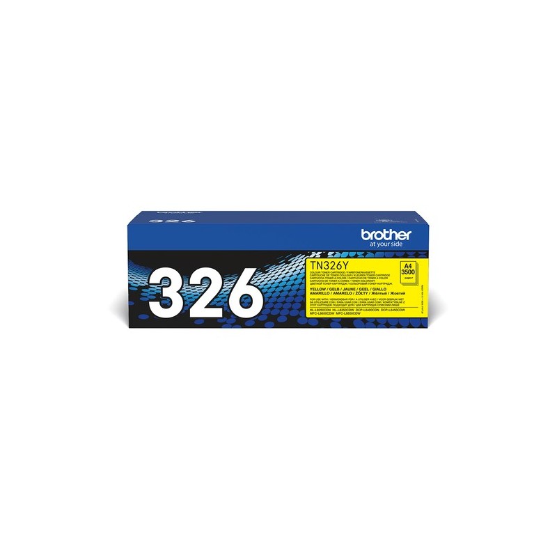 Brother Toner TN326Y TN-326Y XL Jaune