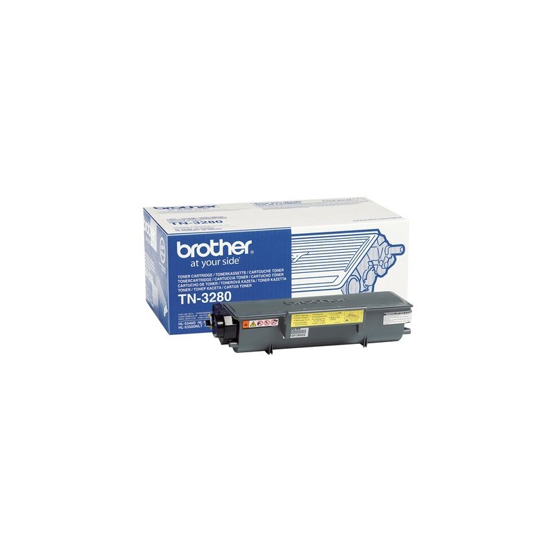 Brother Toner TN3280 TN-3280 XL Noir