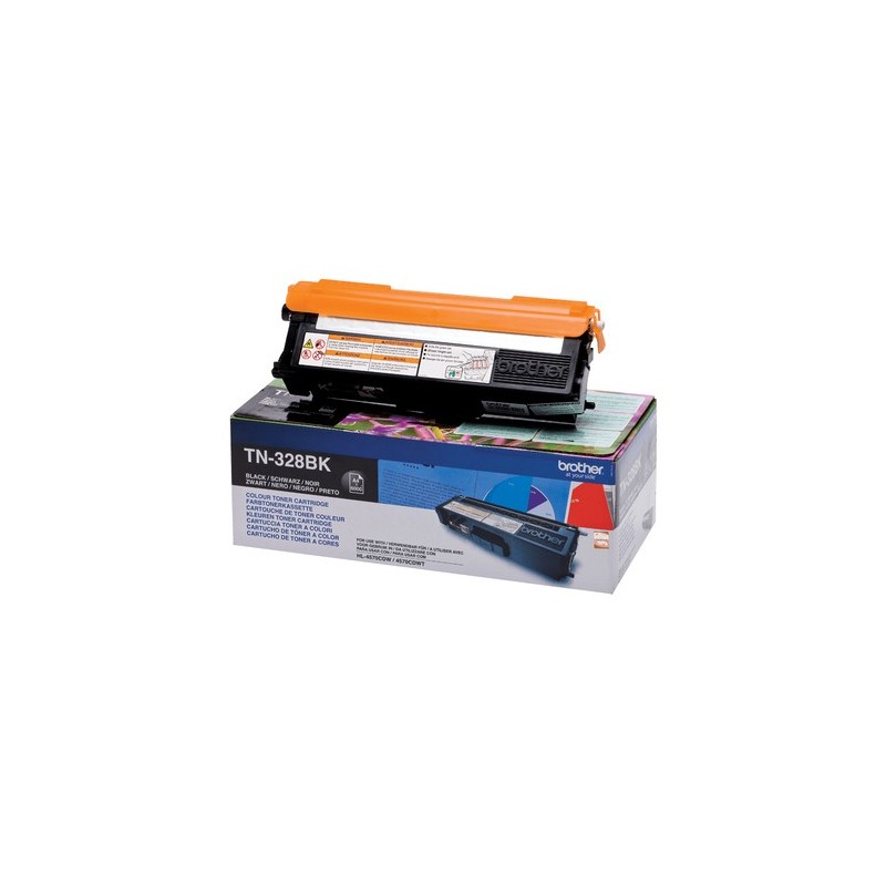 Brother Toner TN328BK TN-328BK Noir