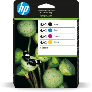 HP Encre 6C3Z1NE / 924 BK,C,M,Y