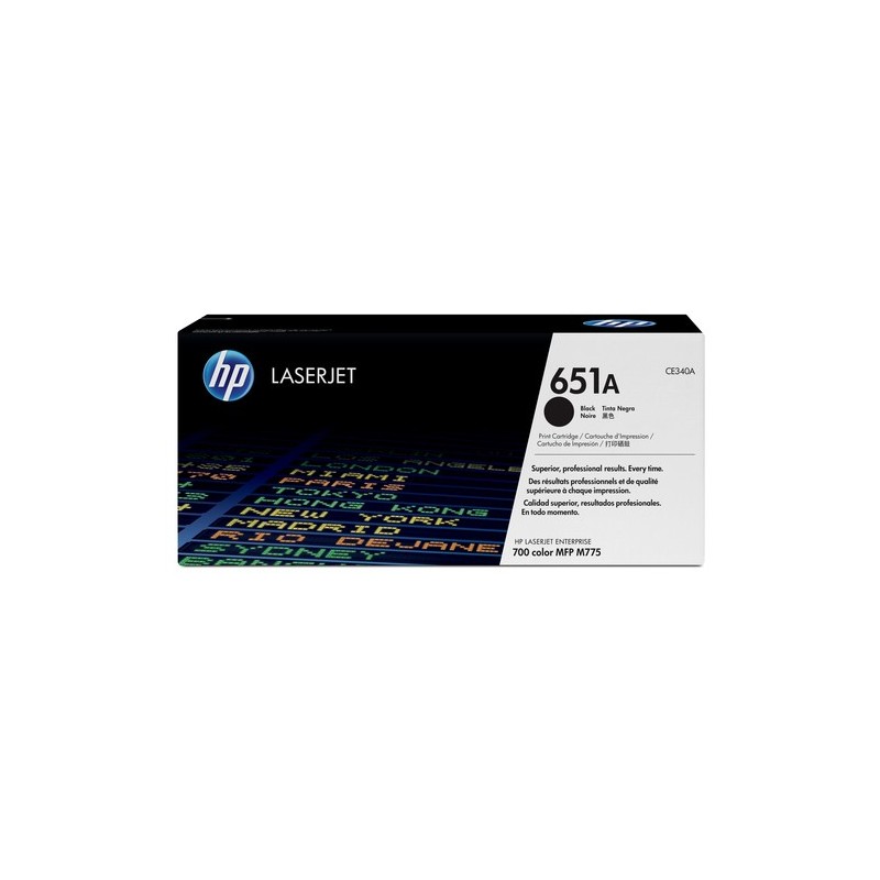 HP Toner CE340A / 651A Noir