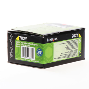 Lexmark Toner 70C20Y0 702Y Jaune