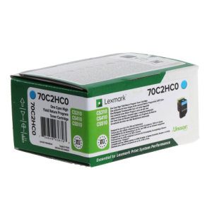 Lexmark Toner 70C2HC0 702HC XL Cyan
