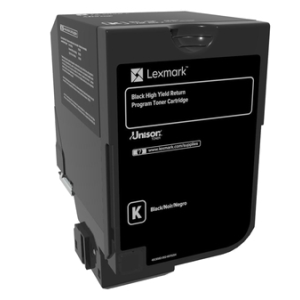Lexmark Toner 74C2HK0 74C2HK0 XXL Noir