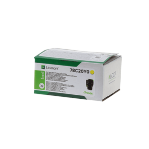 Lexmark Toner 78C20Y0 782Y Jaune