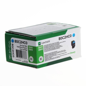 Lexmark Toner 80C2HC0 802HC XXL Cyan
