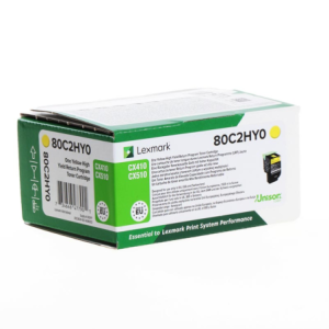 Lexmark Toner 80C2HY0 802HY XXL Jaune