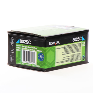 Lexmark Toner 80C2SC0 802SC XL Cyan