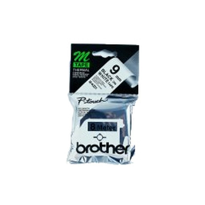 Brother Ruban encreur MK221BZ M-K221BZ Noir sur Blanc