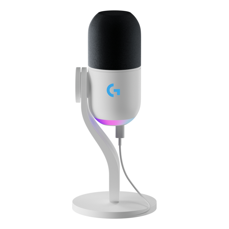 Logitech Micro 988-000576 Yeti GX Dynamic RGB Blanc