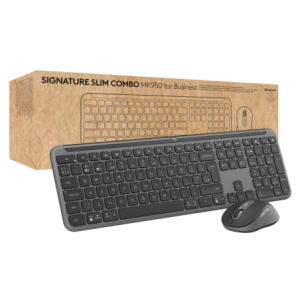 Logitech Ensemble souris et clavier 920-012508 Signature Slim MK950 für Business Graphite
