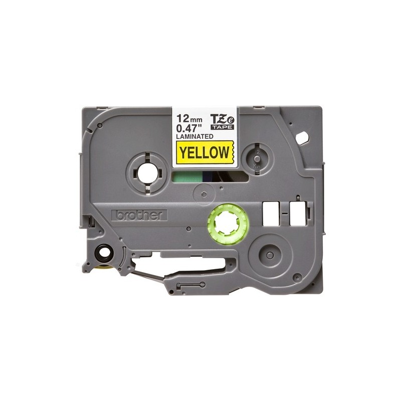 Brother Ruban encreur TZE631 TZE-631 Noir sur Jaune