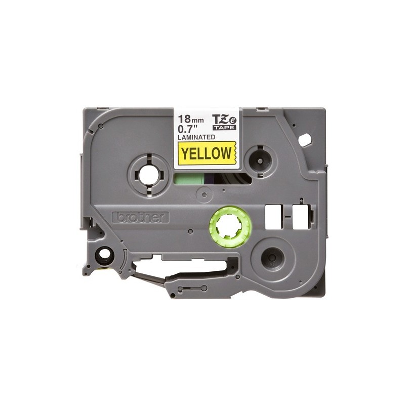 Brother Ruban encreur TZE641 TZE-641 Noir sur Jaune