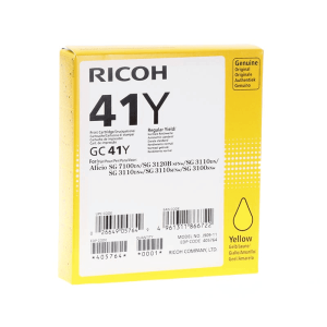 Ricoh 405764 cartouche d'encre Original Rendement standard Jaune