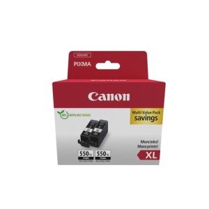 Canon Encre 6431B010 PGI-550XL XL Doppelpack Noir