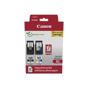 Canon Encre 3712C008 PG-560XL CL-561XL XL Multipack BK C M Y
