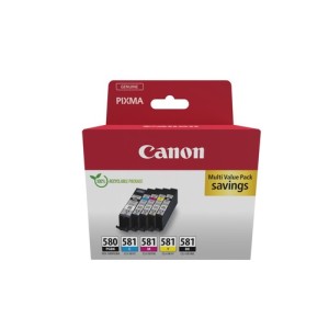 Canon Encre 2078C007 PGI-580 CLI-581 Multipack BK PBK C M Y