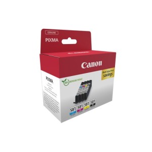 Canon Encre 2103C007 PGI-580 CLI-581 Multipack in Blister BK C M Y