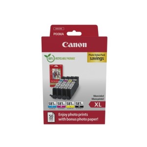 Canon Encre 2052C006 CLI-581XL XL Multipack BK C M Y