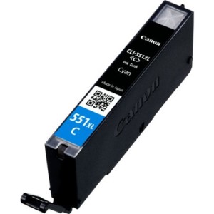 Canon Encre 6444B001 CLI-551CXL XL Cyan