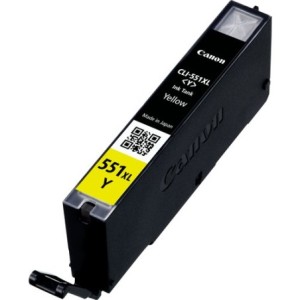 Canon Encre 6446B001 CLI-551YXL XL Jaune